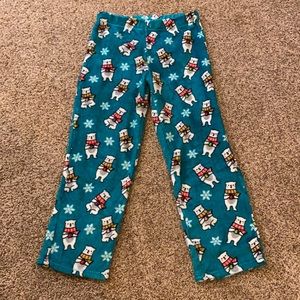 Fuzzy warm PJ bottoms